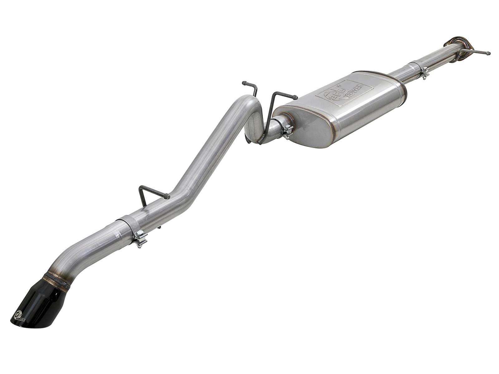AFE MACH Force-Xp Cat-Back Hi-Tuck Exhaust System w/ Black Tip (2015-2021 Colorado, Colorado, Canyon, Canyon) - 49-44099-B