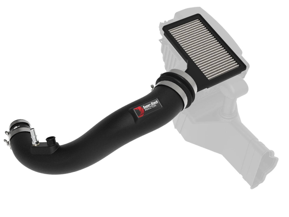AFE Super Stock Induction System w/ Pro DRY S Media (Ford Mustang 15-20 L4-2.3L (t)) - 55-10006D