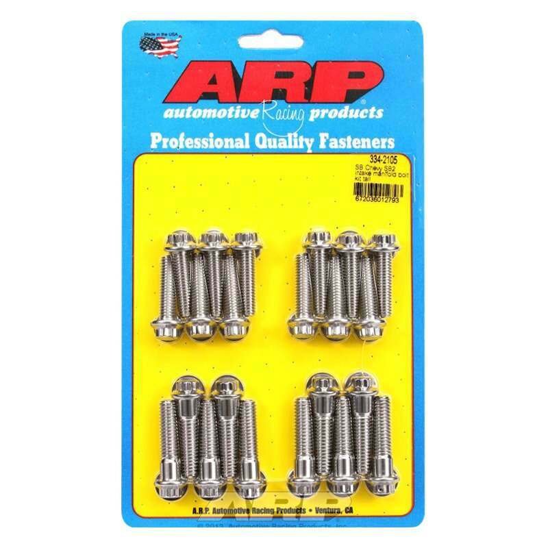 ARP SB Chevy SB2 intake manifold bolt kit tall - 334-2105