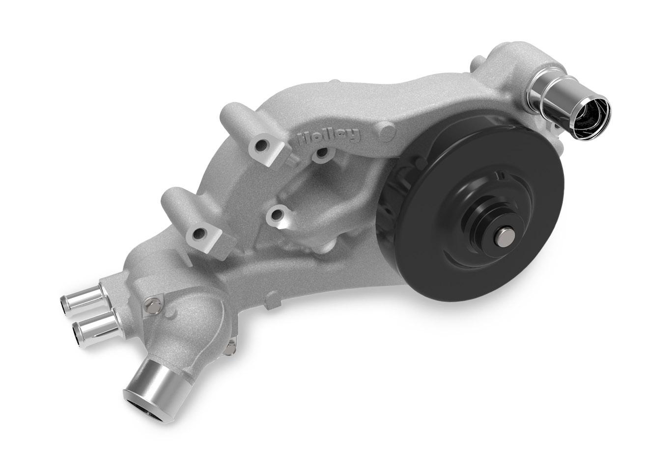 Holley LS Water Pump-Forward Facing Inlet- All Long Belt.  - 22-101