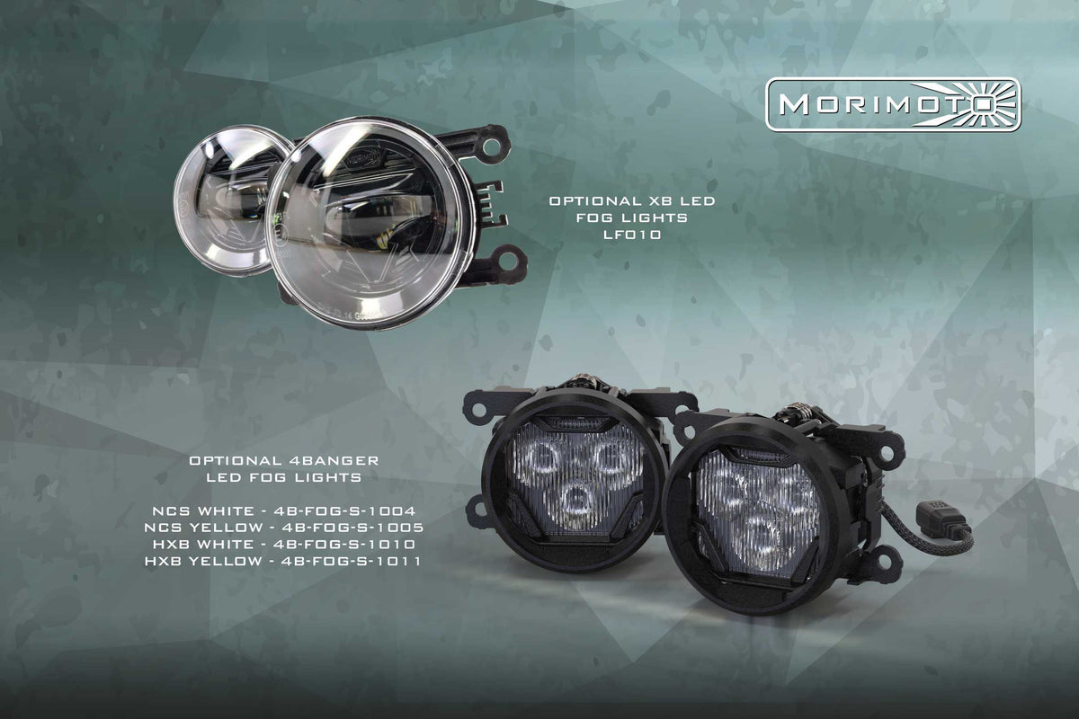 Morimoto XB LED Heads: Dodge Ram 1500 (2019+) (Pair / ASM) - LF523-ASM