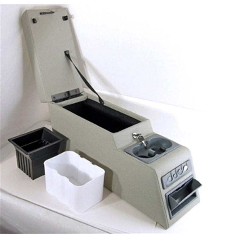 Rugged Ridge Center Console Ultimate Locking Gray; 76-95 Jeep Cj/Wrangler Yj - 13102.09