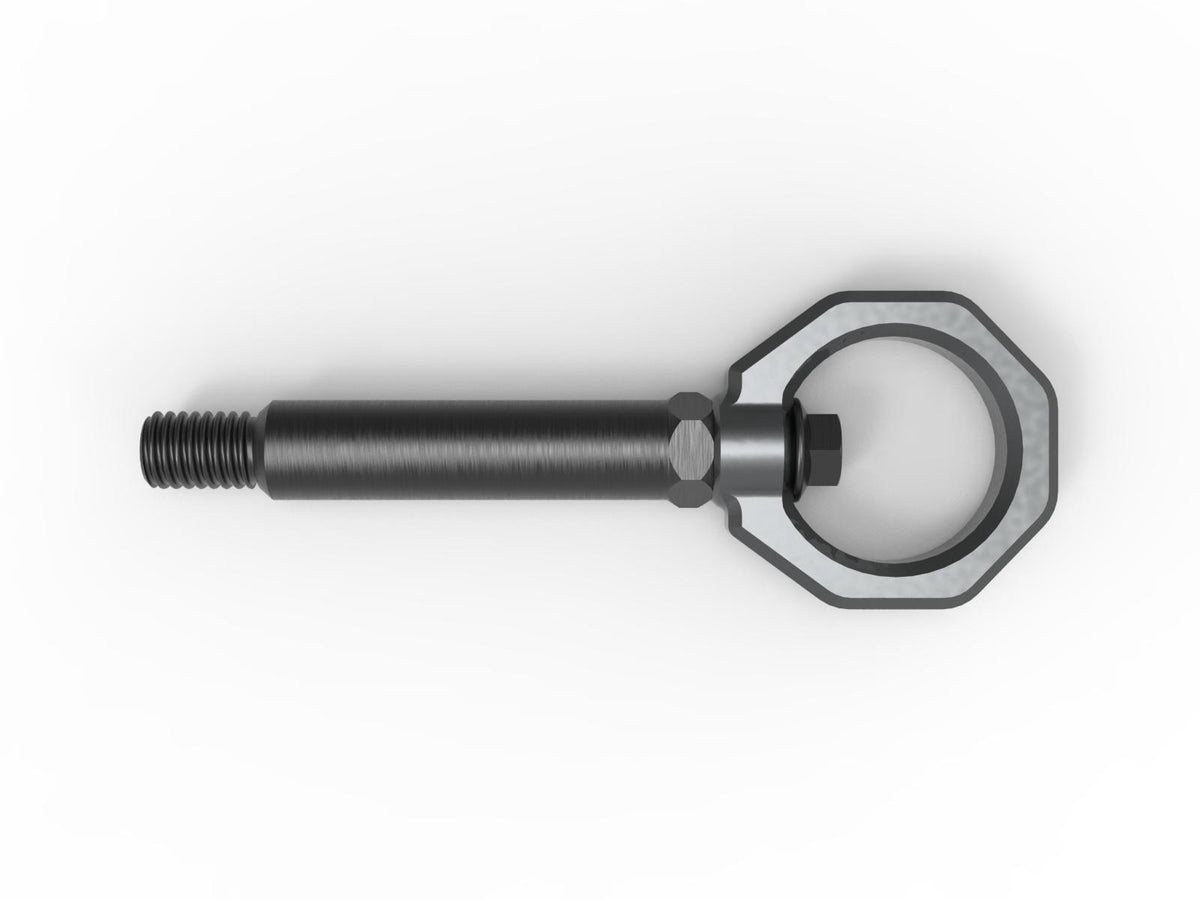 aFe CONTROL Rear Tow Hook Gray - 450-502002-G