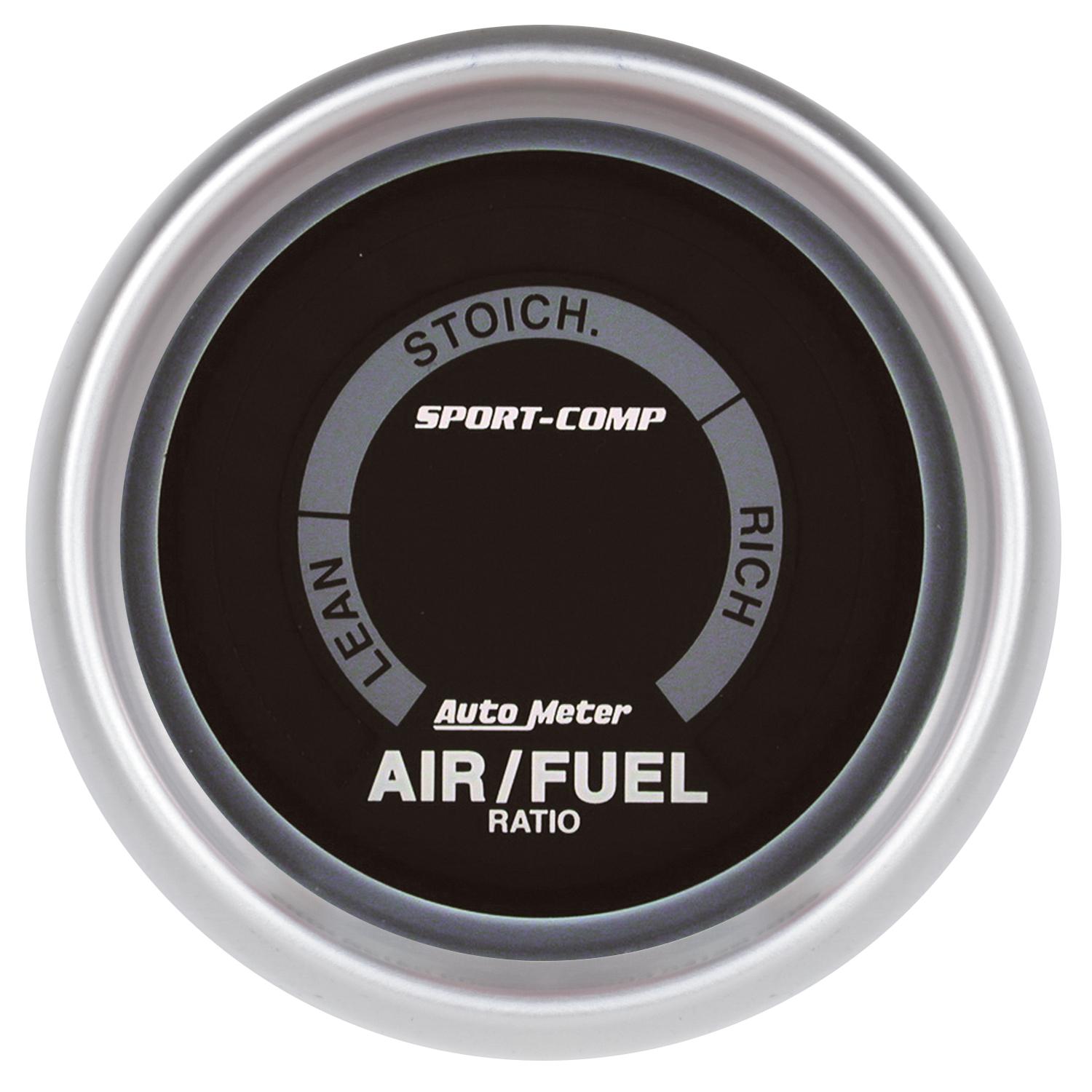 Autometer Sport Comp 2-1/16" Electric Air/Fuel Ratio Gauge