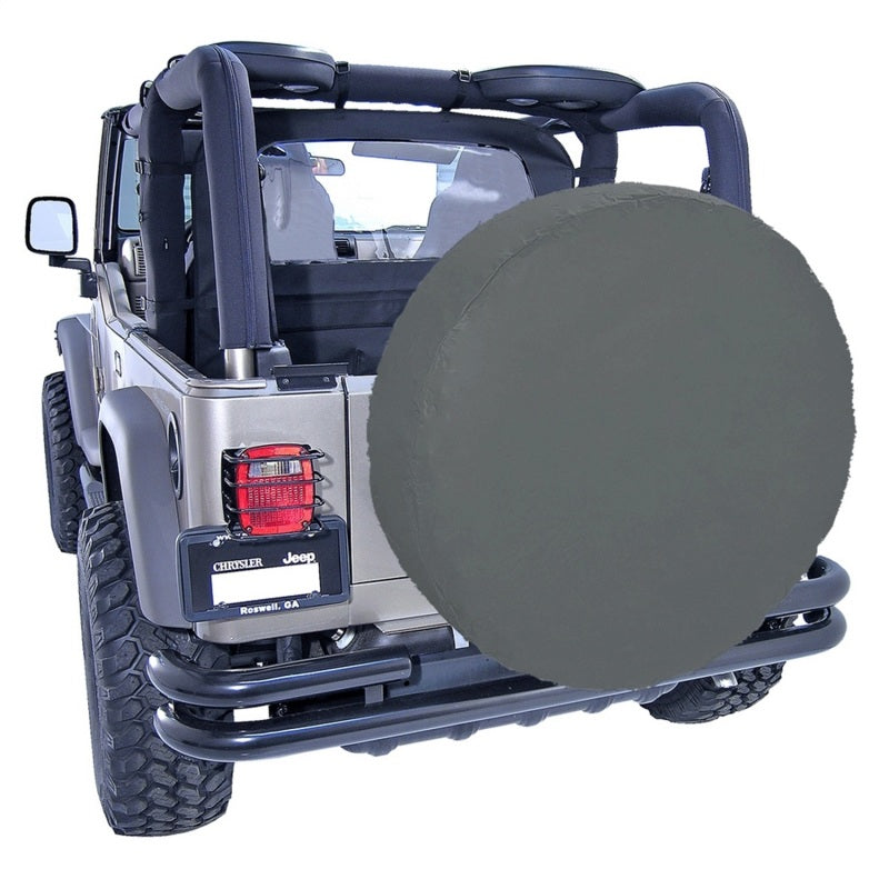 Rugged Ridge This Black Diamond Tire Cover From Rugged Ridge Fits 35-36 Inch Spare Tires. - 12804.35