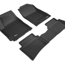 3D MAXpider 2018-2020 Kia Rio/Rio 5-Door Kagu 1st & 2nd Row Floormats - Black