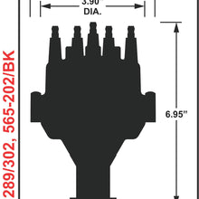 Holley Efi 565-202 Distributor, Dual Sync, Ford 302