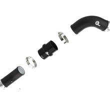AFE BladeRunner 2-1/2 IN Aluminum Hot Charge Pipe Black (2024 Land Cruiser , Tacoma) - 46-20728-B