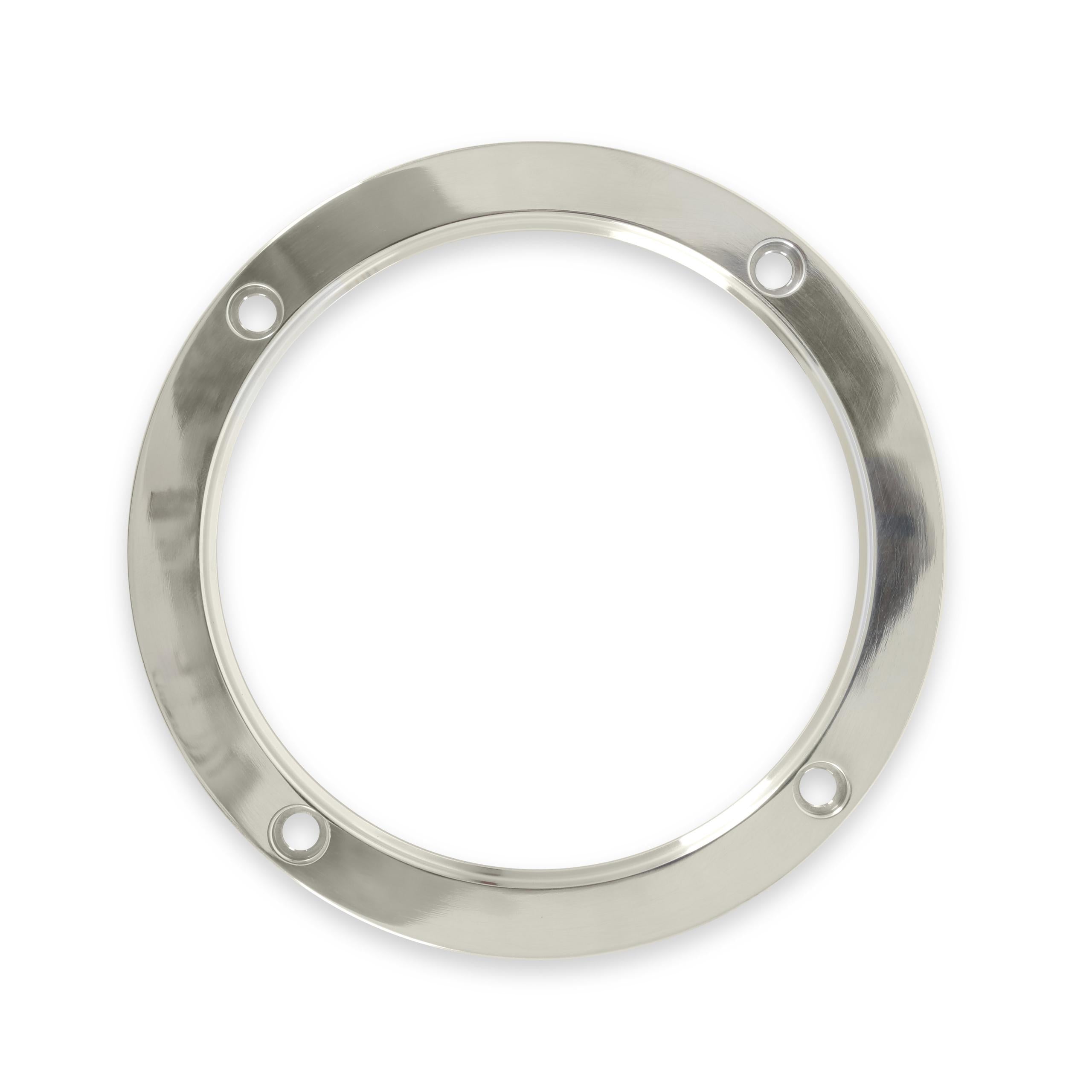 HURST Billet Shifter Boot and Bezel - Round - Polished Finish - 116000HST