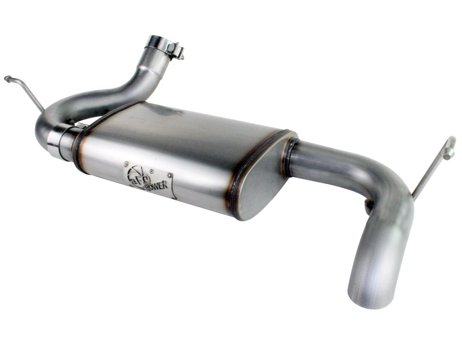AFE MACH Force-Xp 2-1/2in 409 Stainless Steel Axle-Back Exhaust System - 49-46219