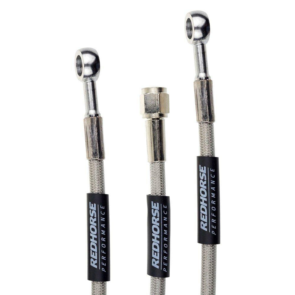 Redhorse Performance Straight -3 to straight Banjo -3 24" Pre-Assembled Brake Line - 547948