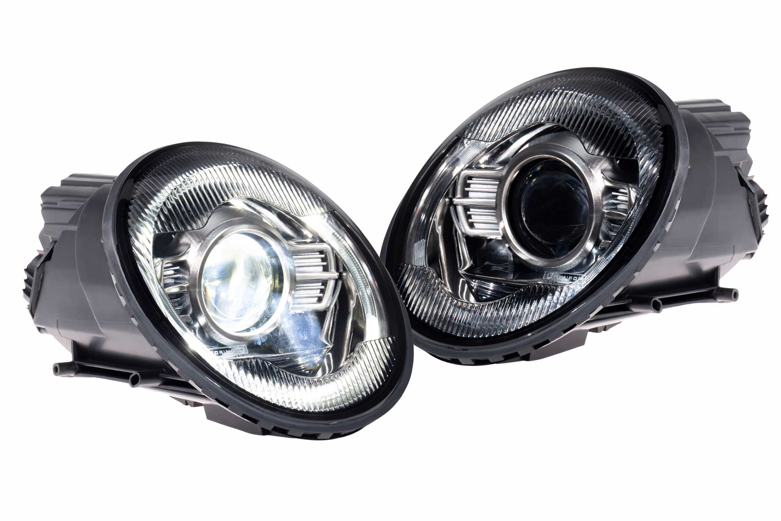 Morimoto XB LED Headlights: Porsche 993 (Modern White / Set) - LF993M