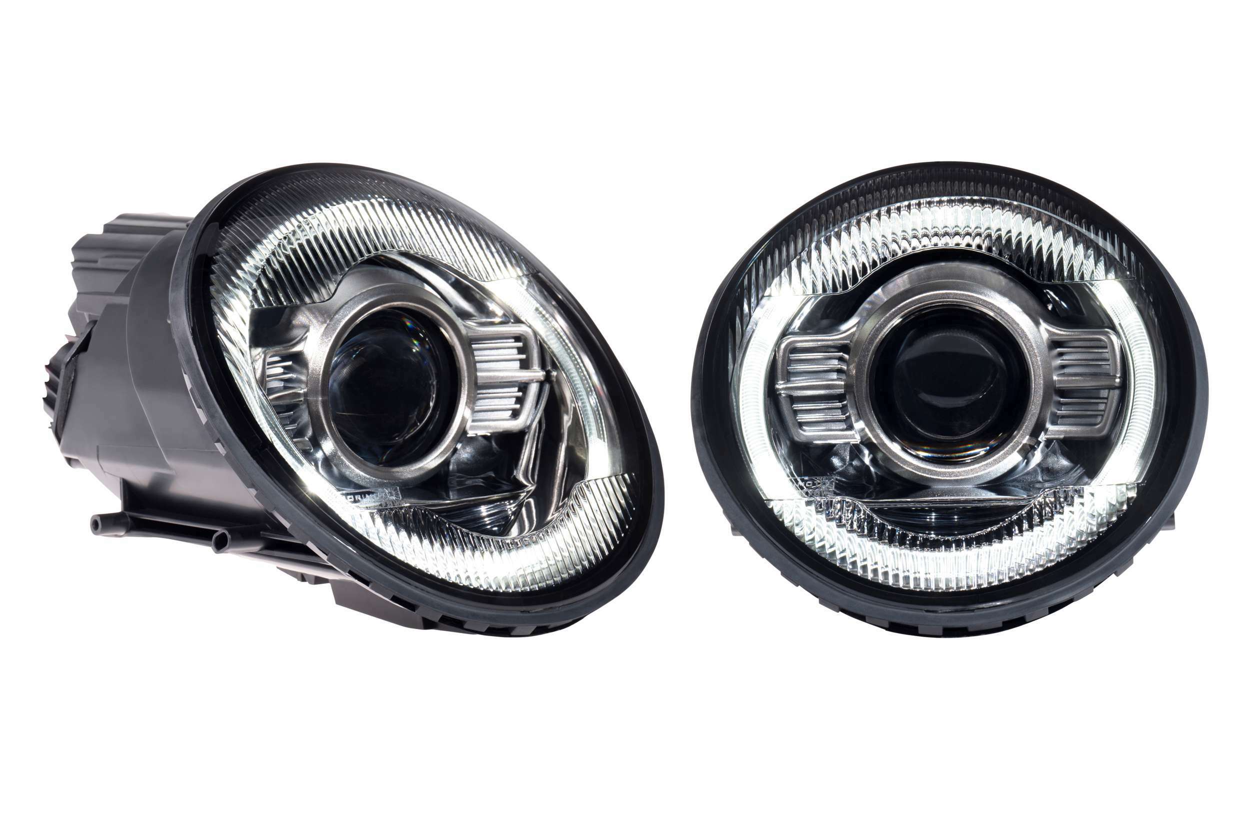 Morimoto XB LED Headlights: Porsche 993 (Modern White / Set) - LF993M