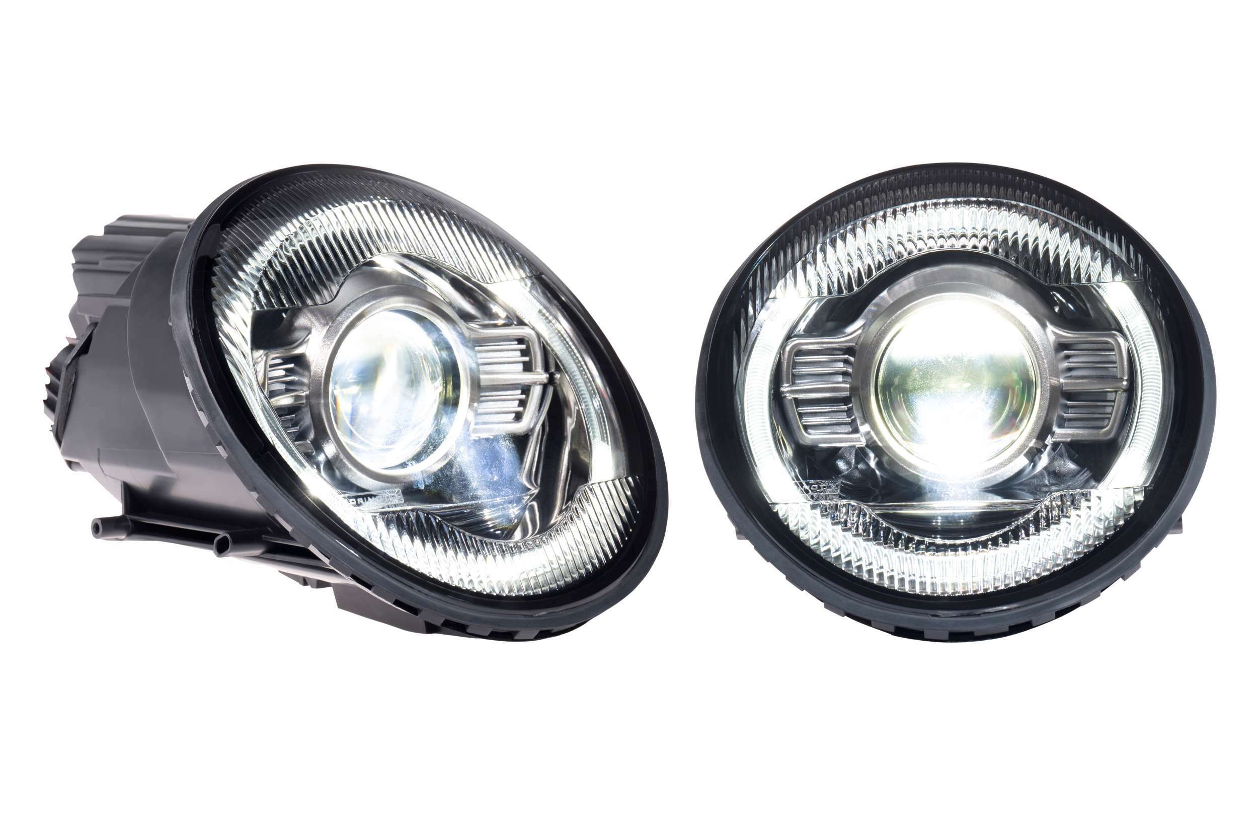 Morimoto XB LED Headlights: Porsche 993 (Modern White / Set) - LF993M