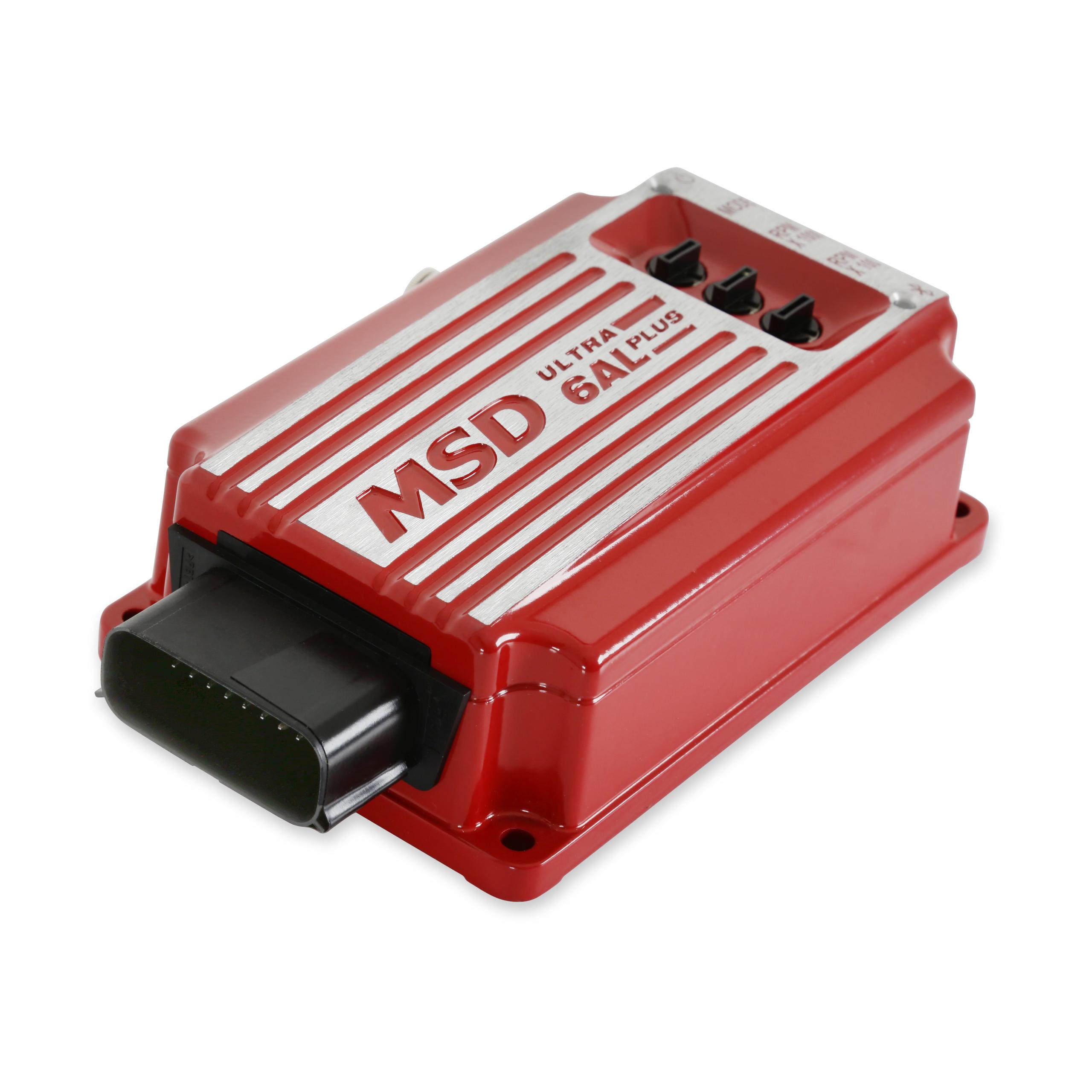 MSD Ultra 6AL Plus Ignition Control - Red - 6523