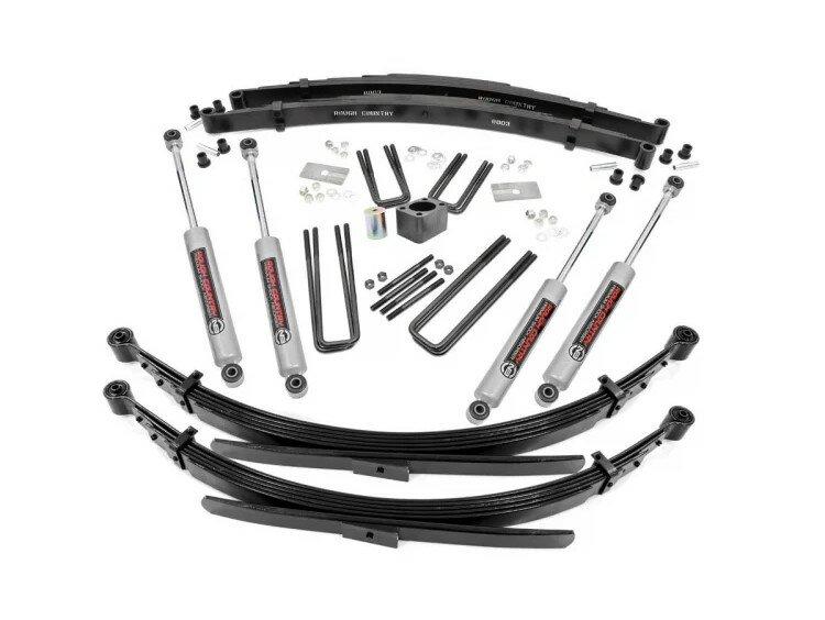 Rough Country 4-inch Suspension Lift System - 341.2