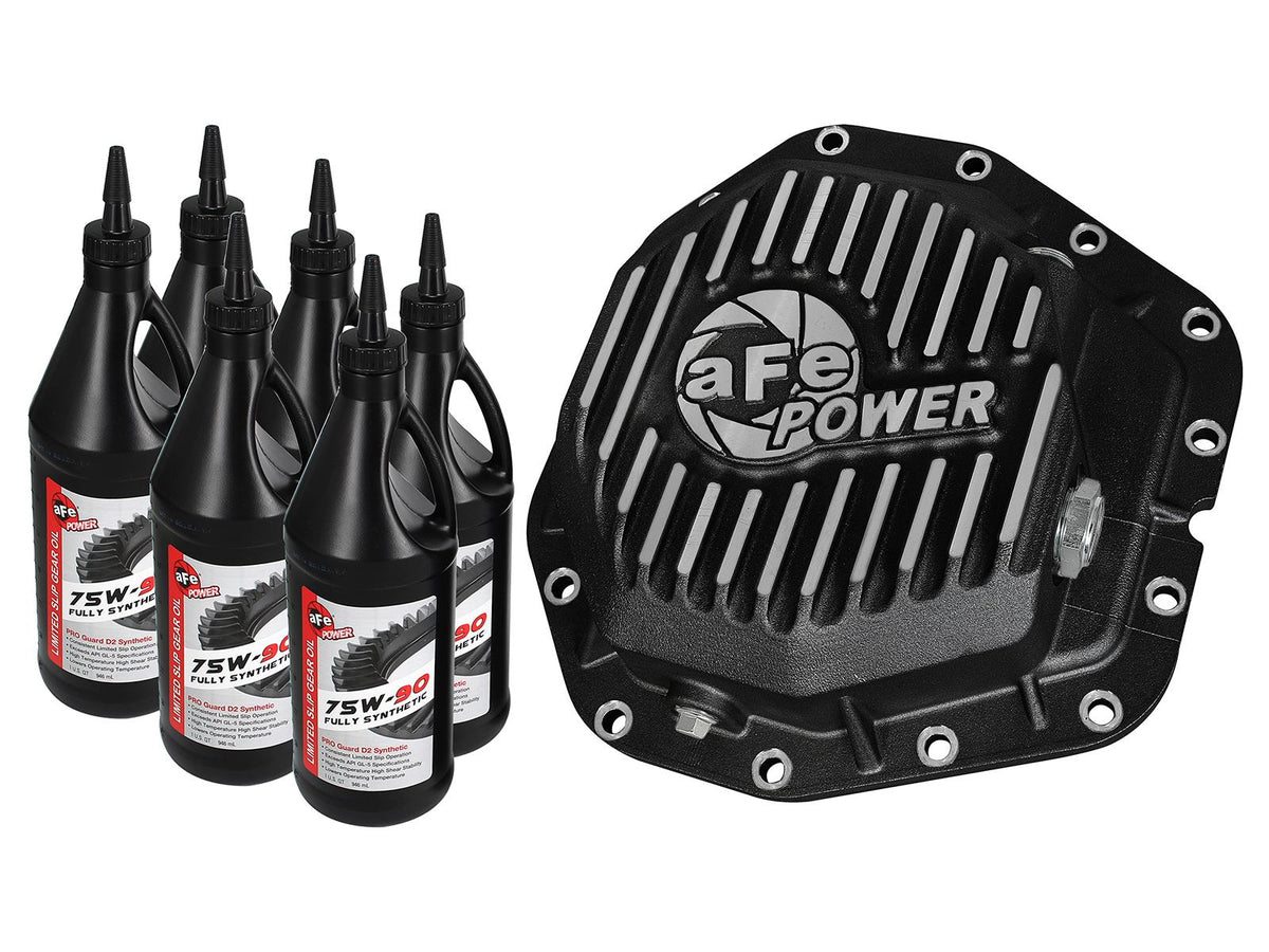 AFE Differential Cover (2017-2019 Ford Trucks V8-6.7L (td)) - 46-70382-WL