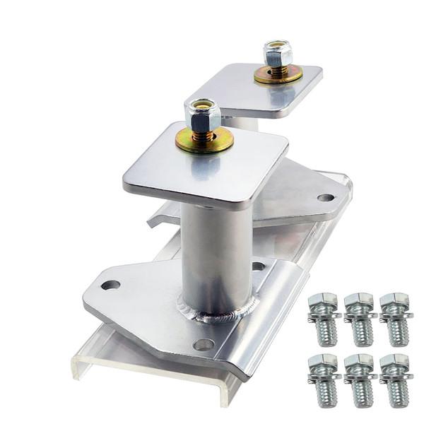 UPR Engine Mount Adapter Plate Kit - Chevy (1979-2004 Mustang) - 3013-24