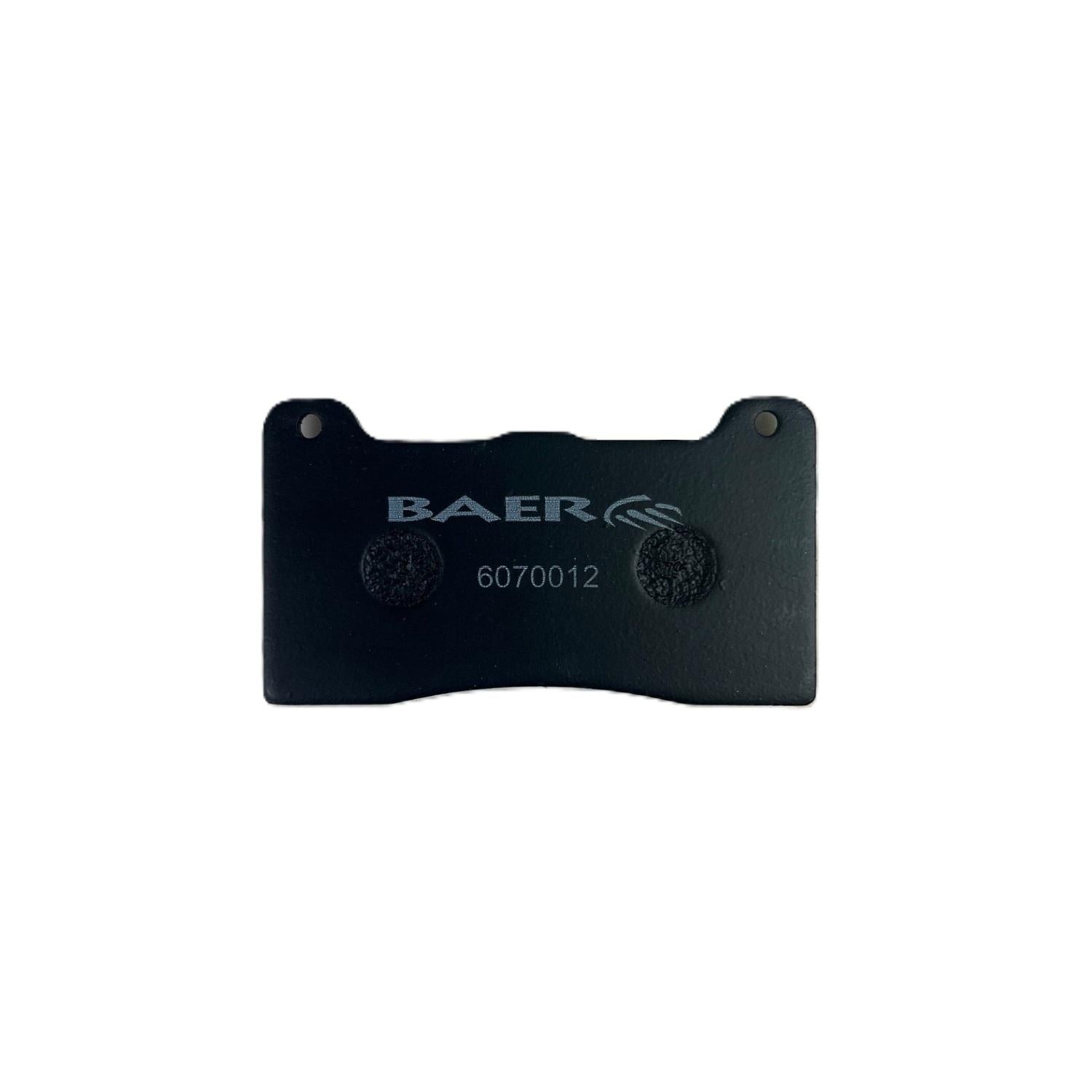 Baer 6070012 S4 4 Piston Caliper Replacement Pads (Street Compound)