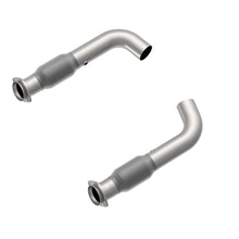 Kooks 3" SS GREEN Catted Connnection Pipes. 2015-2023 Mustang GT 5.0L. - 11513300