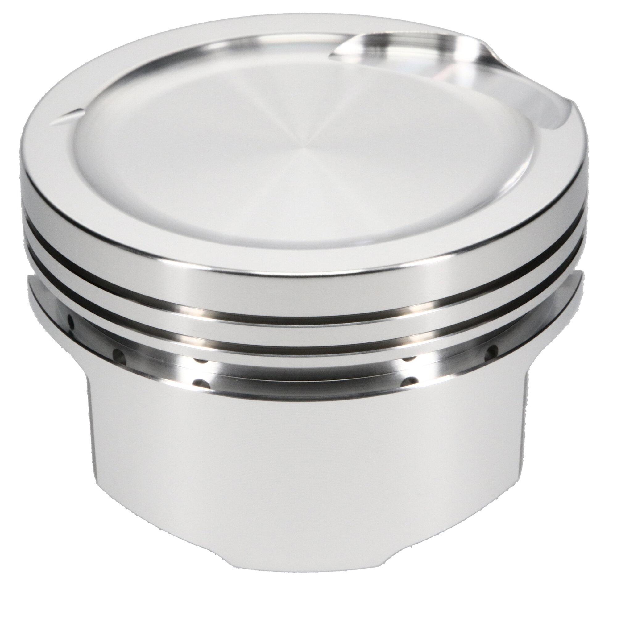 JE Pistons Piston Set, 4032, Inv Dome/Dish, 4.040 Bore, 1.250 CD, 0.927 Pin, Set of 8. (Ford Small Block 351C Cleveland) - 345769