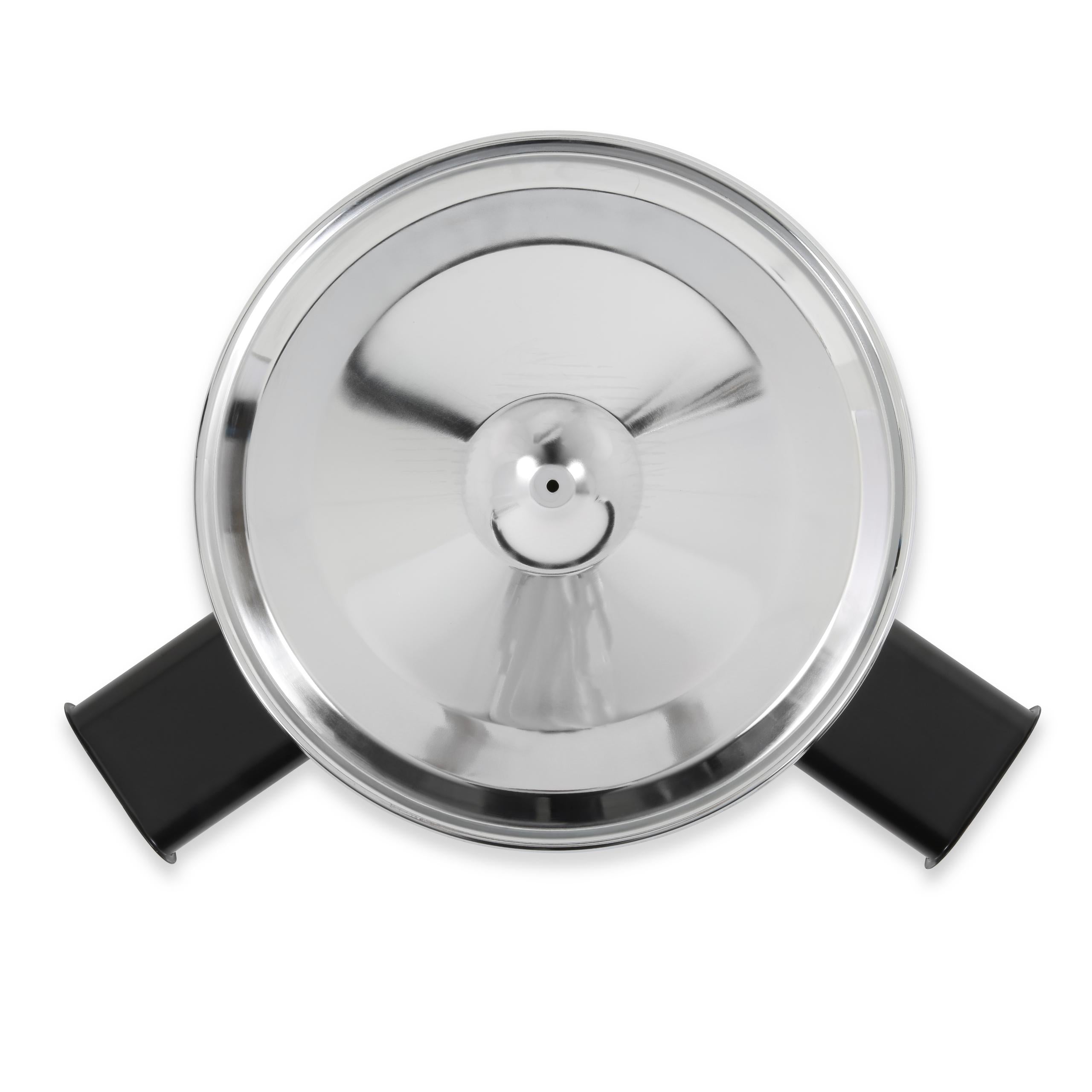Holley RetroFilter Drive-By-Wire Air Cleaner - 14-Inch Diameter
 - Dual Snorkel - Chrome - 120-520