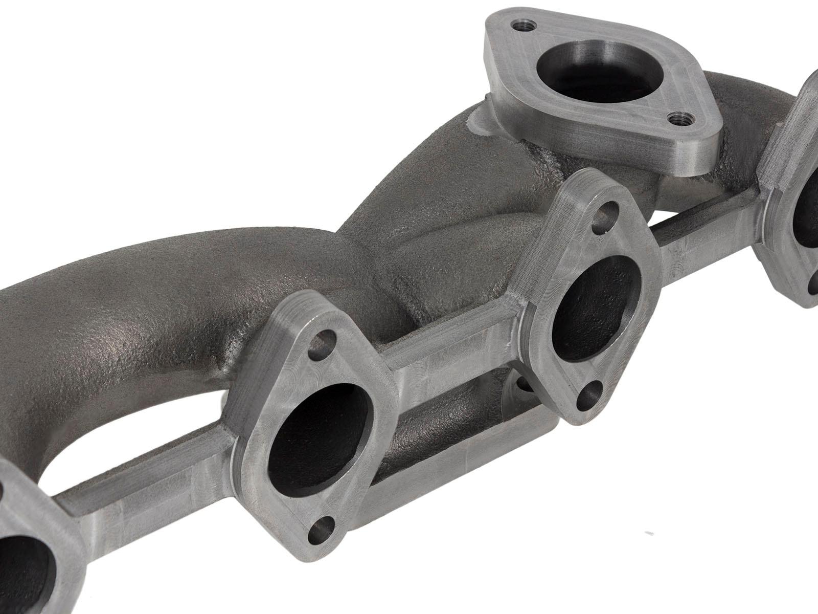 AFE BladeRunner Ported Ductile Iron Exhaust Manifold (2007-2018 2500, 3500, Ram 2500, Ram 3500) - 46-40054