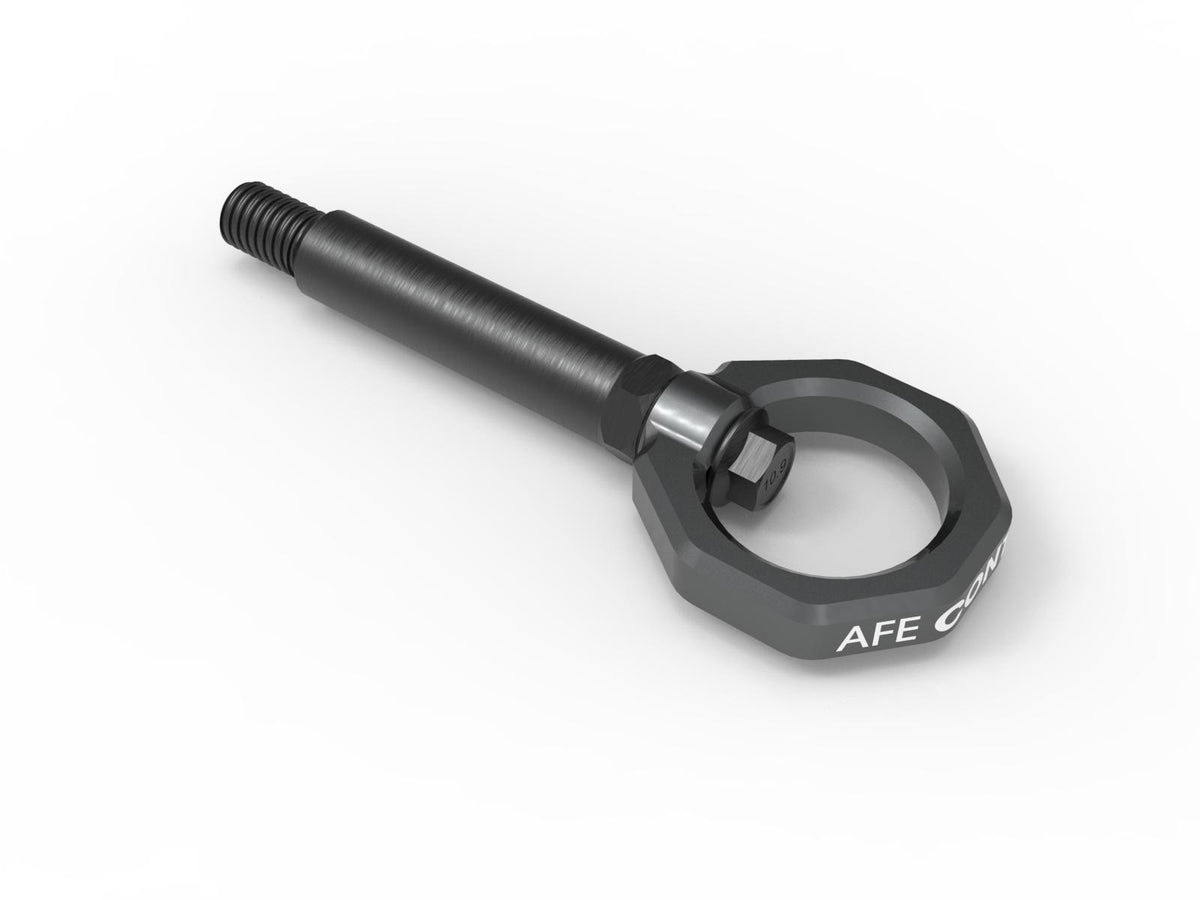 aFe CONTROL Rear Tow Hook Gray - 450-502002-G