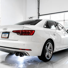 AWE Tuning Audi B9 S4 SwitchPath Exhaust - Non-Resonated (Black 102mm Tips) - 3025-43034