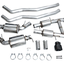 AWE Touring Edition Exhaust - Diamond Black Tips (2011-2024 Dodge Durango 5.7L) - 3015-33575