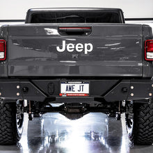 AWE Tread Edition Catback Dual Exhaust for Jeep JT 3.6L - Diamond Black Tips (2020-2021 Jeep Gladiator) - 3015-33101
