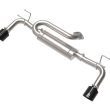 AFE Takeda 2-1/2 IN 304 Stainless Steel Axle-Back Exhaust w/ Black Tip (2023-2025 CX-50) - 49-37036-B