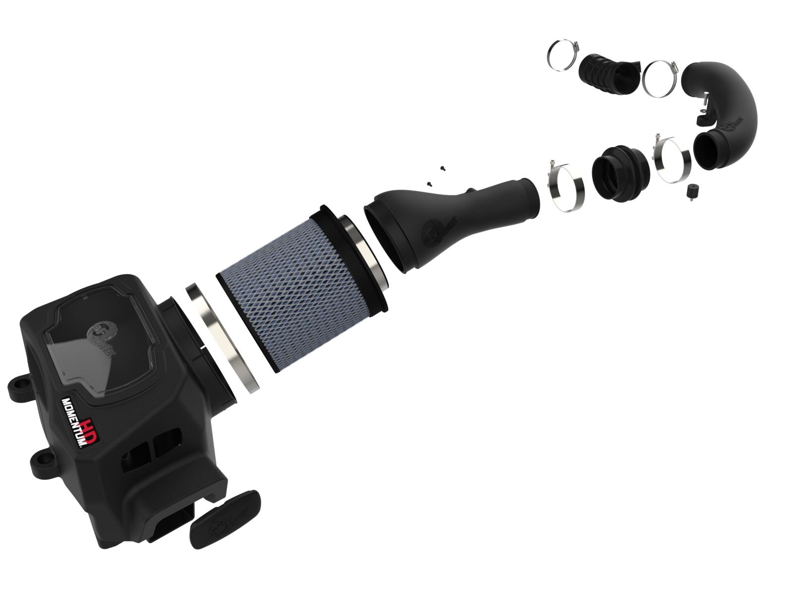 aFe Momentum HD Cold Air Intake System - Pro 10R Filter (2020-2022 RAM 1500 EcoDiesel V6-3.0L (td)) - 50-70070T