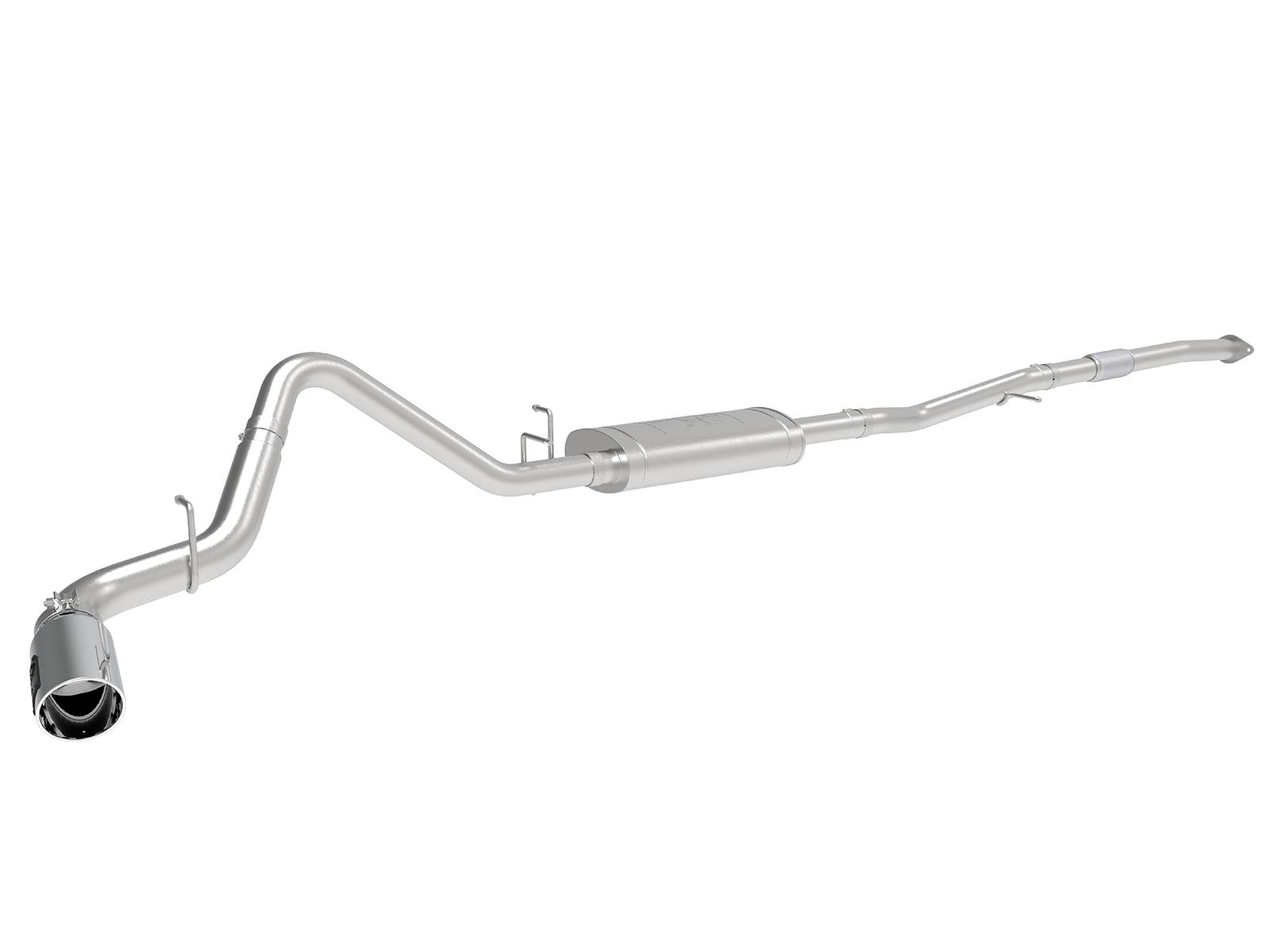 AFE Cat-Back Exhaust System (2019-2020 GM Trucks L4-2.7L (t)) - 49-44108-P