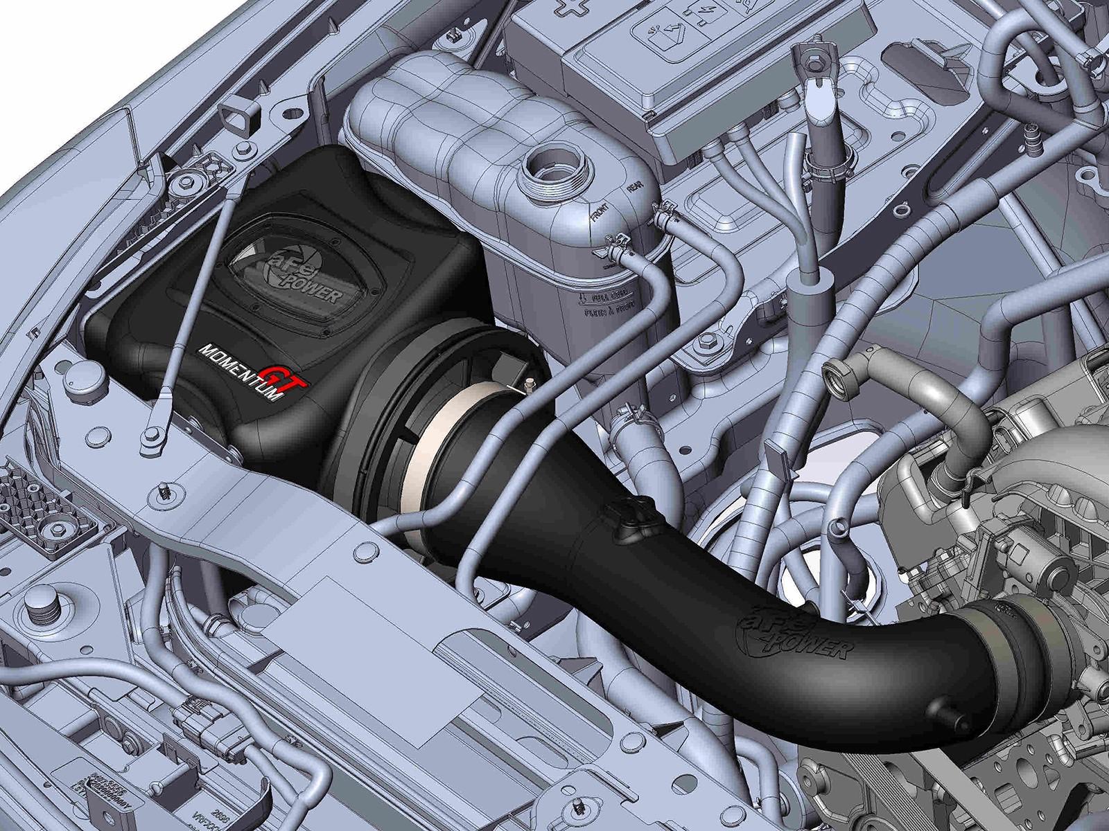 AFE Momentum GT Cold Air Intake System w/ Pro DRY S Media - 51-74110