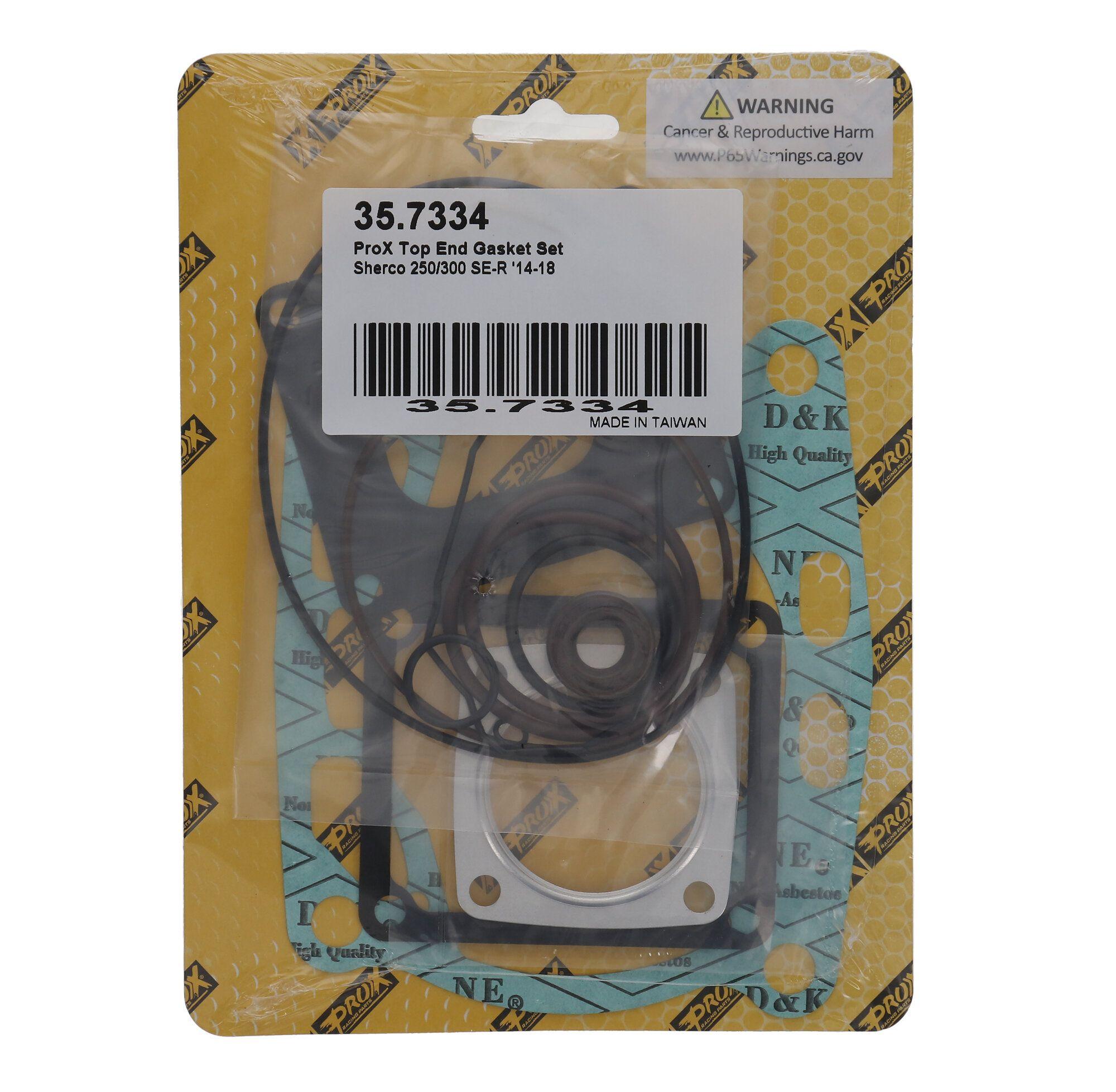 ProX Racing Parts Top End Gasket Set Sherco 250/300 Se-R '14-18 - 35.7334