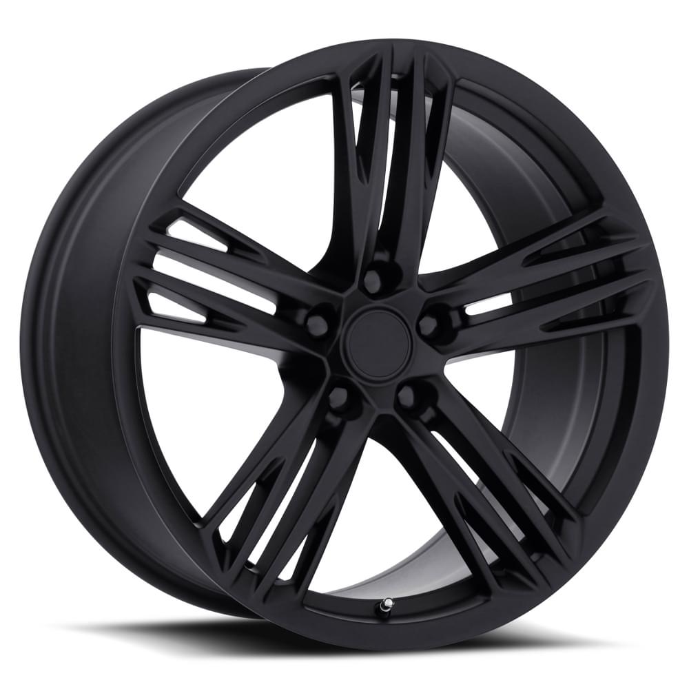 Factory Reproductions FR 35F - Camaro ZL1 1LE Flow Form Replica Wheels 20X11 5X120 +43 HB 66.9 Camaro ZL1 1LE Flow Form Satin Black With Cap Factory Reproductions (2010-2024 Camaro) - 35011432003F