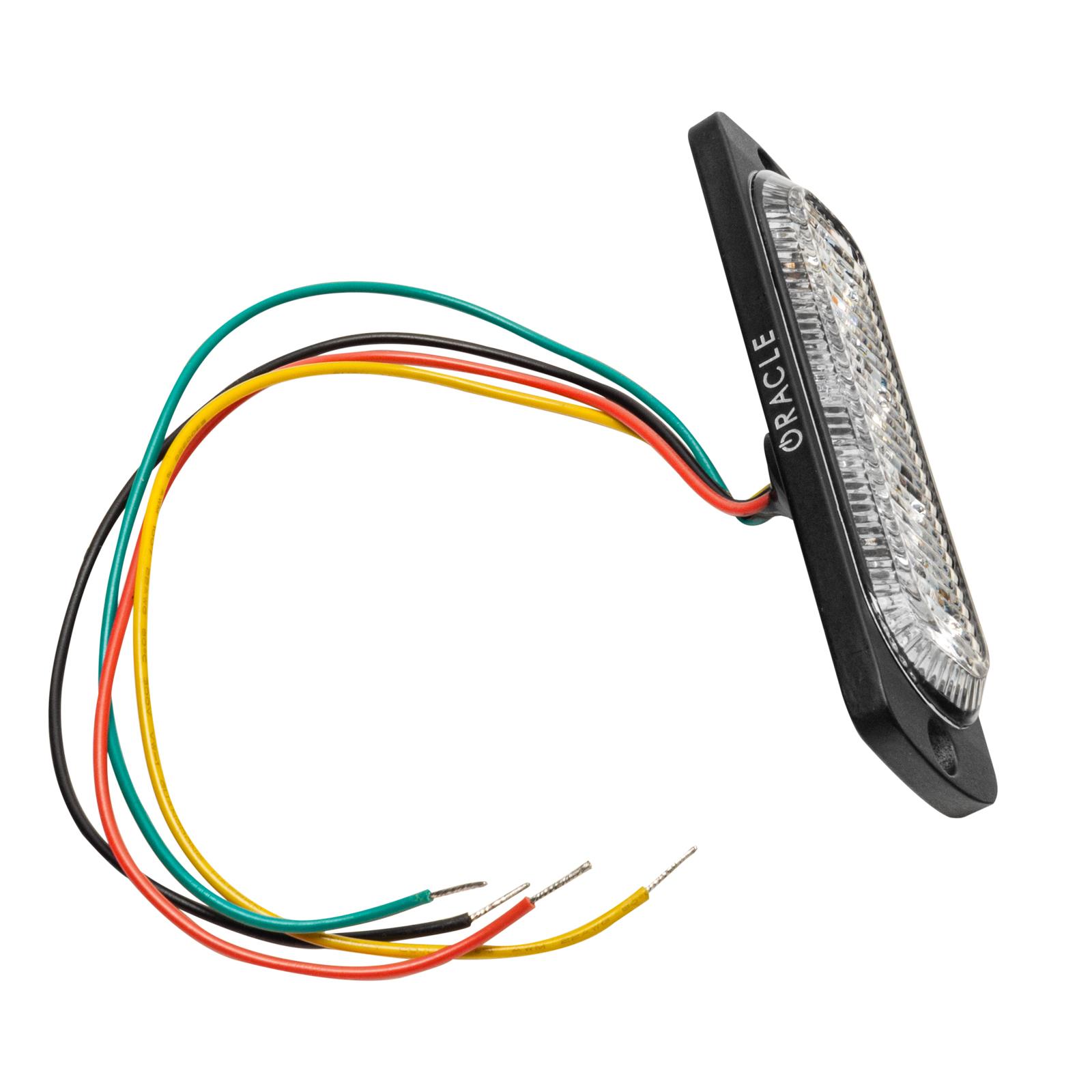 Oracle Lighting 4 Led Slim Strobe, Amber - 3510-005