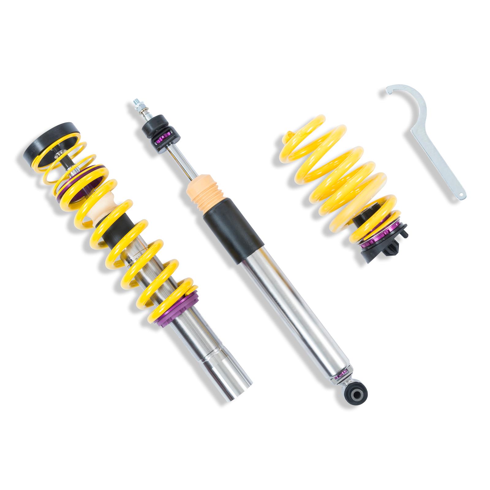 KW V3 Fully Adjustable Coilover Kit (2018+ S5 Sportback; without Electronic Dampers (50mm Ø)) - 352100BT