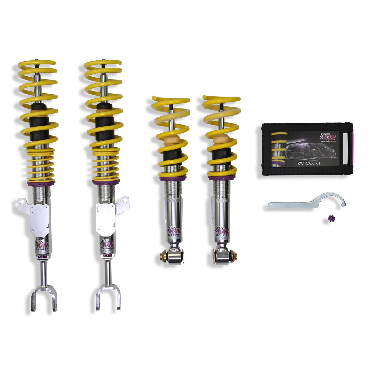 KW V3 Fully Adjustable Coilover Kit (13-18 6 series (F12/F13) Coupe, Convertible 2WD except Adaptive Drive) - 3522000C