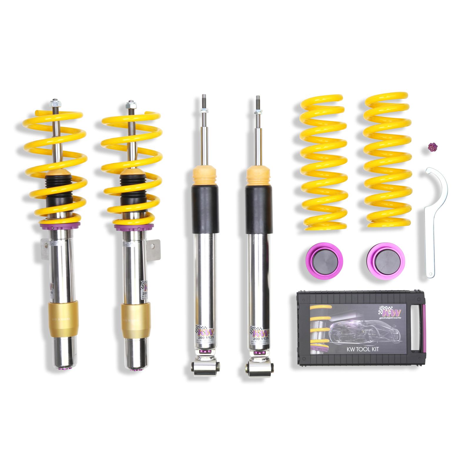 KW V3 Fully Adjustable Coilover Kit (11-12 1 series M Coupe (E82)) - 35220095