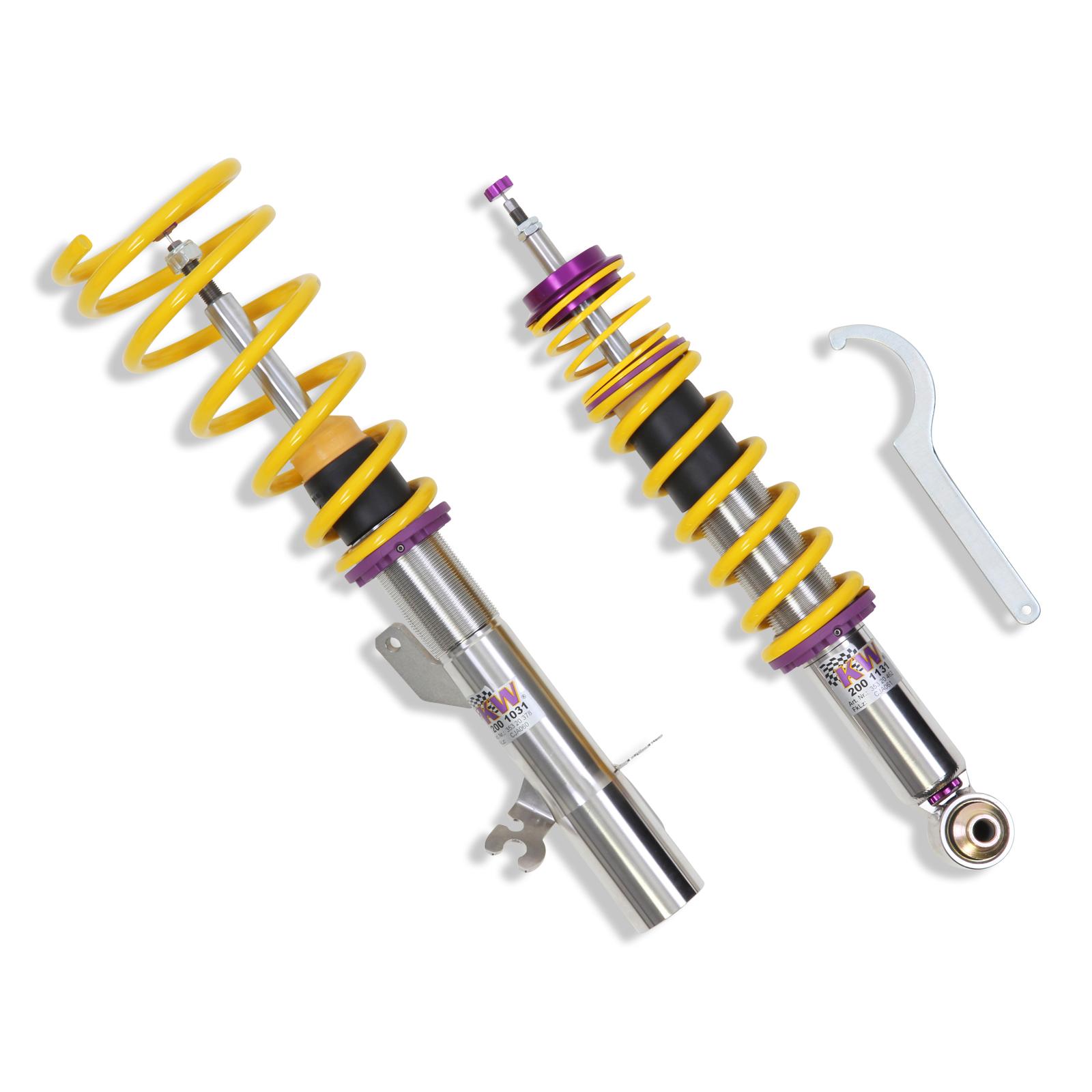 KW V3 Fully Adjustable Coilover Kit (11-16 Mini Countryman, 2WD & AWD (R60), 13-16 Mini Paceman, 2WD & AWD (R61)) - 35220096