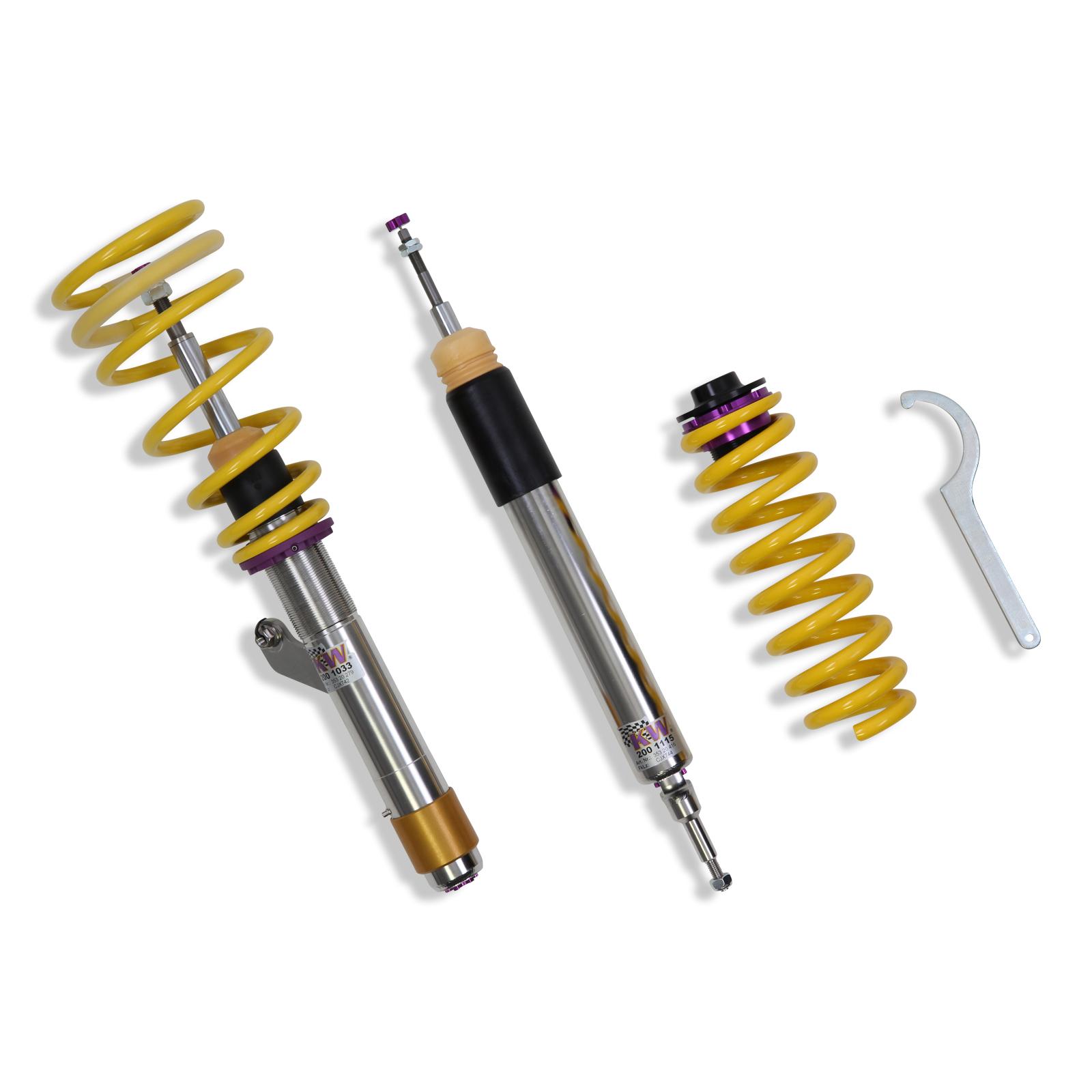 KW V3 Fully Adjustable Coilover Kit (13-15 X1 (E84) RWD sDrive) - 35220099