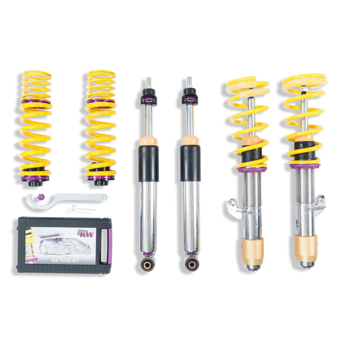 KW V3 Fully Adjustable Coilover Kit (2016+ M2, M2 Competition (F87)) - 352200BH