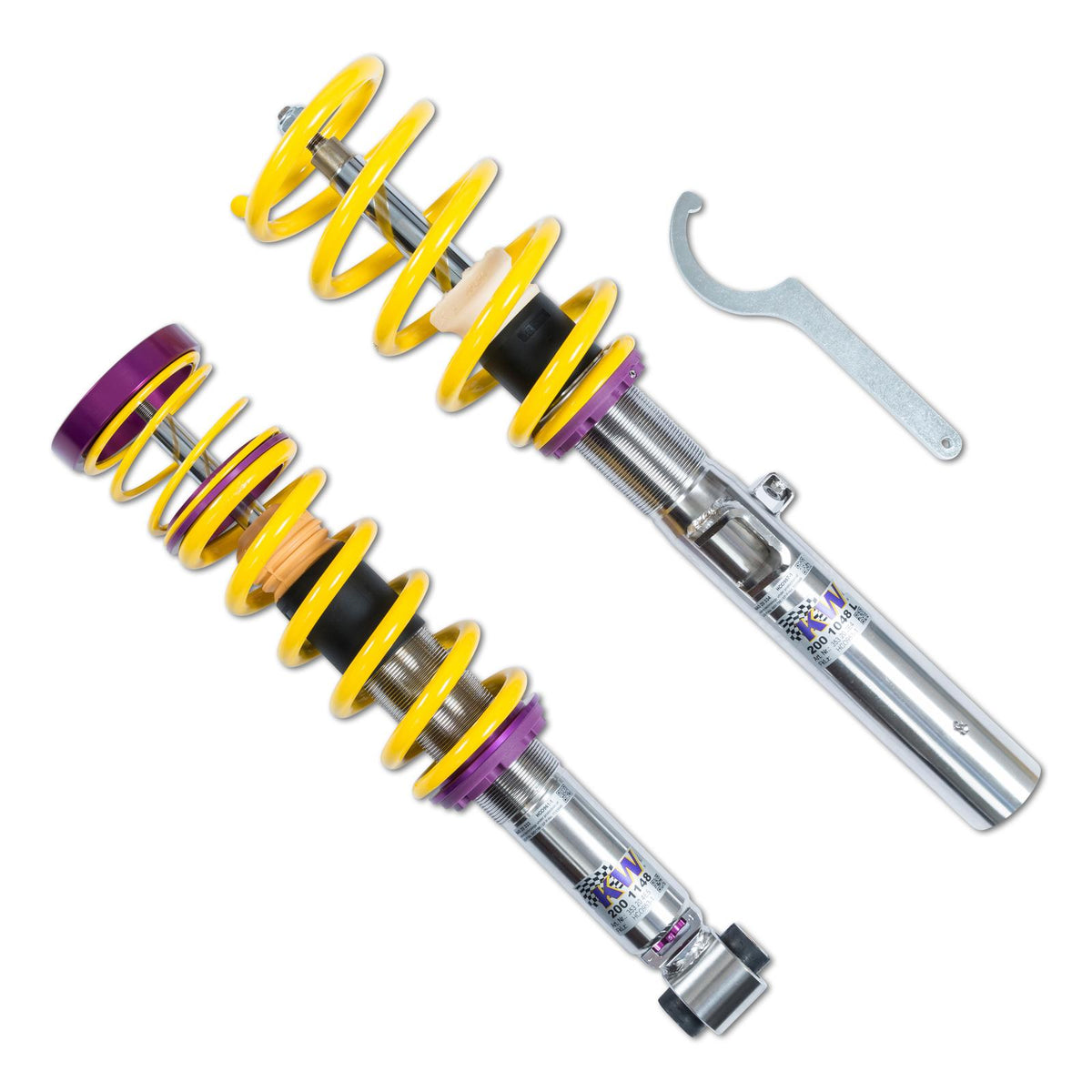 KW V3 Fully Adjustable Coilover Kit (2018+ X3 (G01) xDrive; without EDC, 2019+ X4 (G02) xDrive; without EDC) - 352200CF