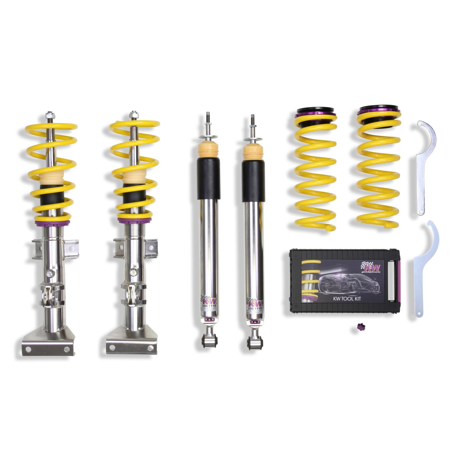 KW V3 Fully Adjustable Coilover Kit (2017+ SLC (R172), 12-16 SLK (R172) (all except AMG)) - 35225046