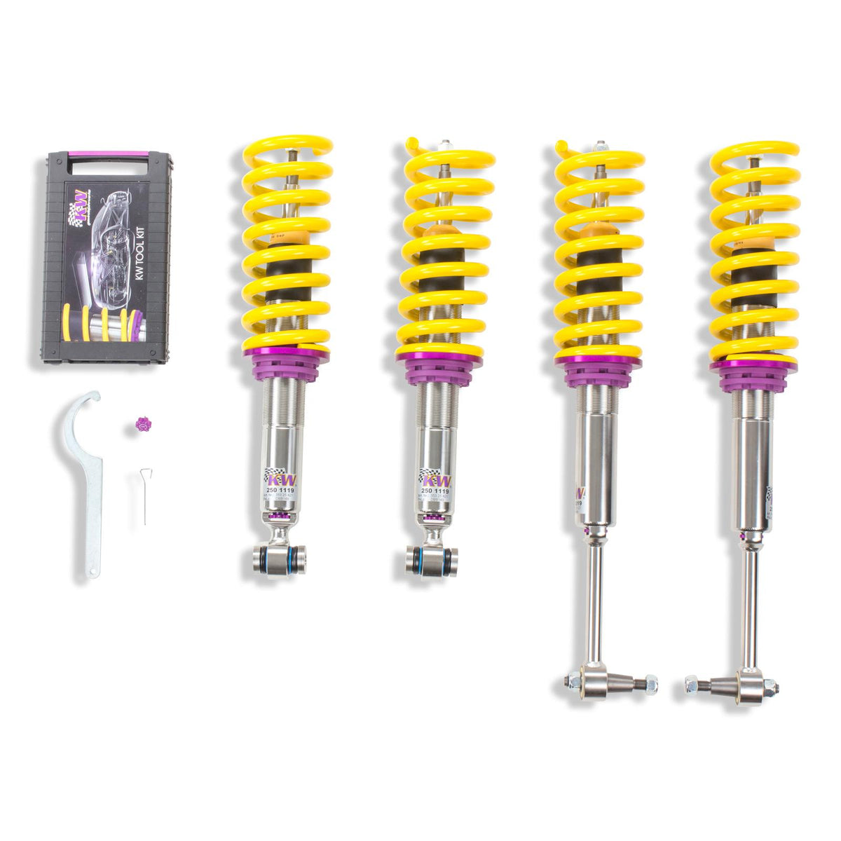 KW V3 Fully Adjustable Coilover Kit (03-12 SL (R230) all except Black Series) - 35225050