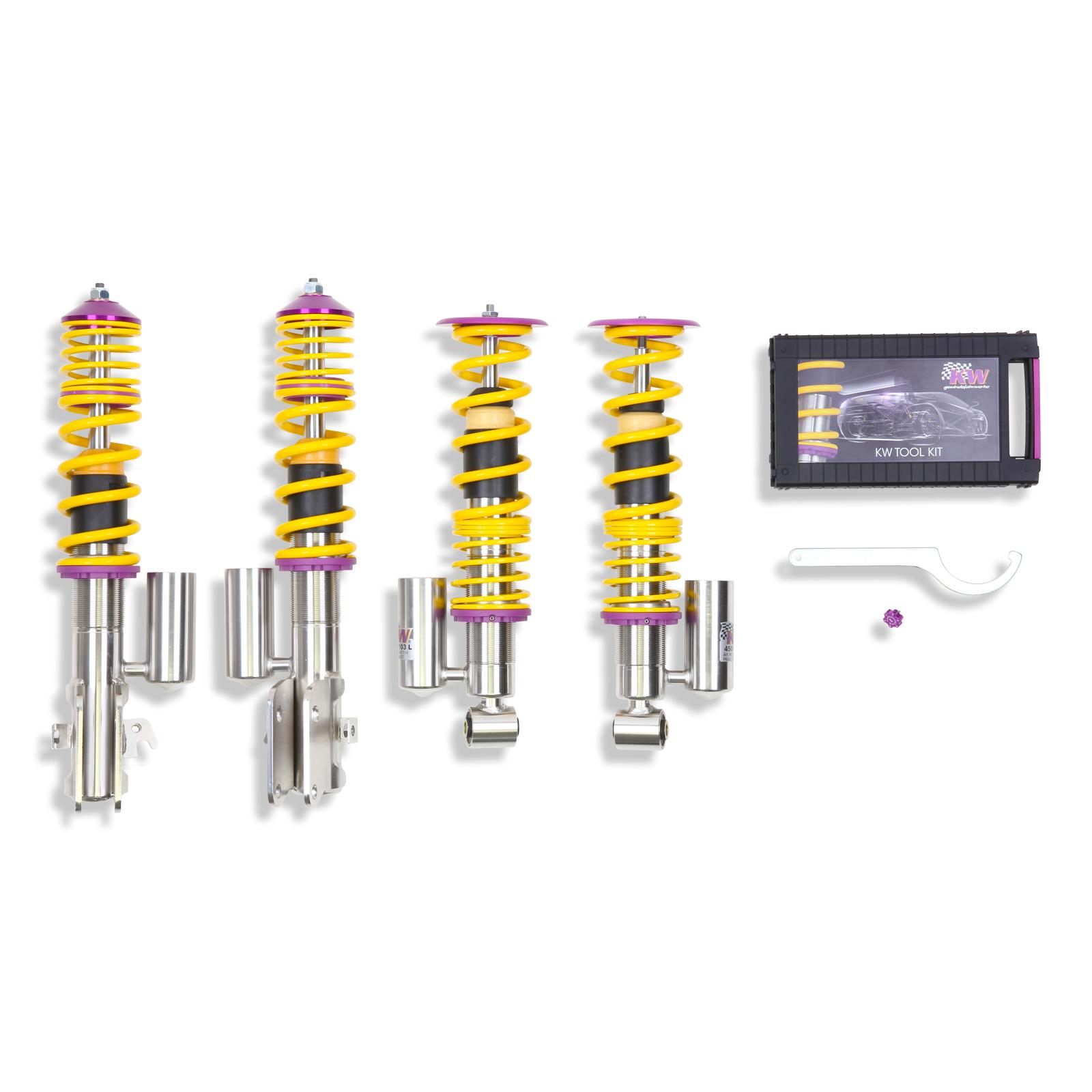 KW V3 Fully Adjustable Coilover Kit (08-14 Impreza STI (GR, GV)) - 35245016