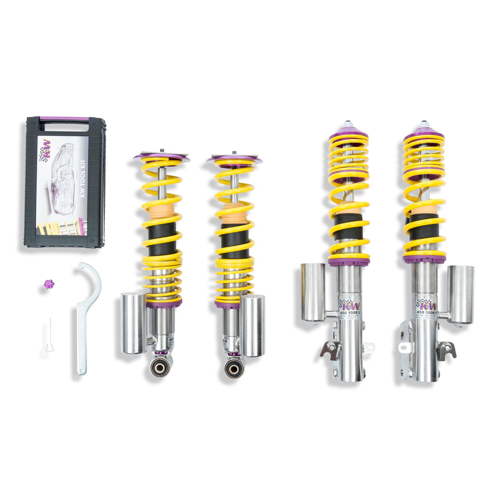 KW V3 Fully Adjustable Coilover Kit (2015+ WRX & STI (V1)) - 35245018