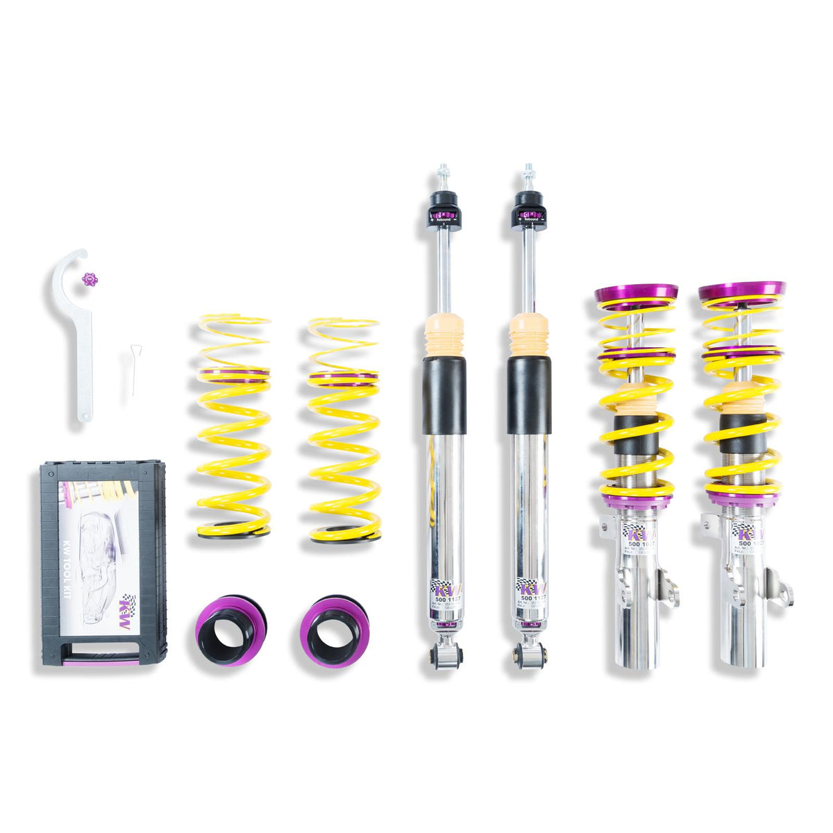 KW V3 Fully Adjustable Coilover Kit (2017+ Civic Type-R (FK8)) - 35250036
